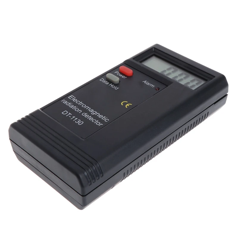Detector radiación LCD Geigercounter medidor EMF Detección rayos X Dosímetro Nuclear
