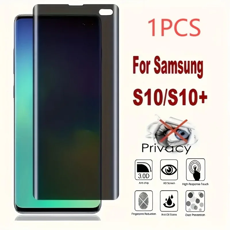 

1Pcs Privacy Tempered Glass for Samsung Galaxy S25 Ultra S24 Ultra S24 FE S22 S23 Plus S20FE S21 Plus S10 Plus Anti-peeping Film
