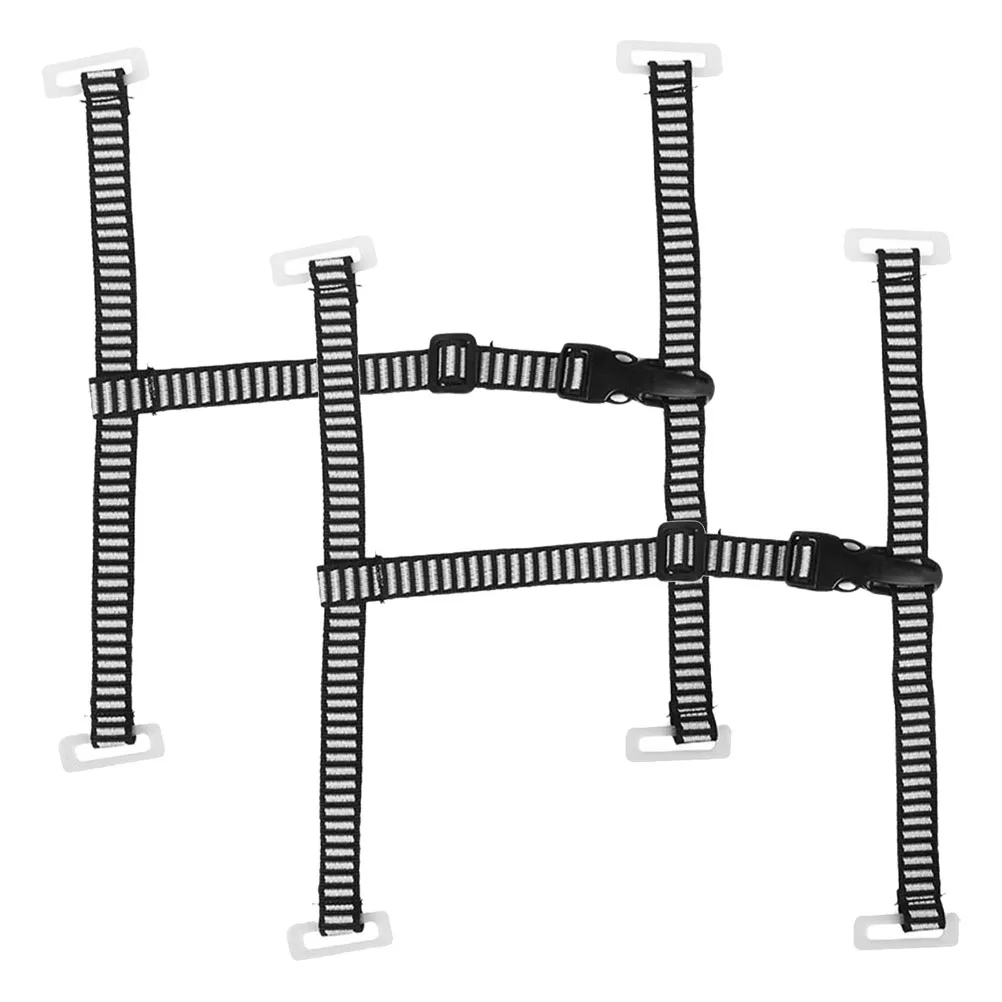 

2pcs Safety Chin Straps Y Shape 4 Points Adjustable Replacement Hard Hat Accessories Construction Workers