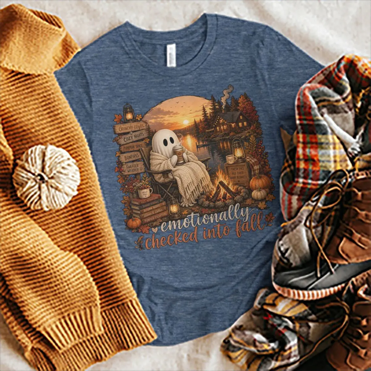 Halloween Shirts For Women Men Vintage Cute Ghost Short Sleeve T-Shirt Fashion Casual Halloween Spooky Season T Shirts Gifts
