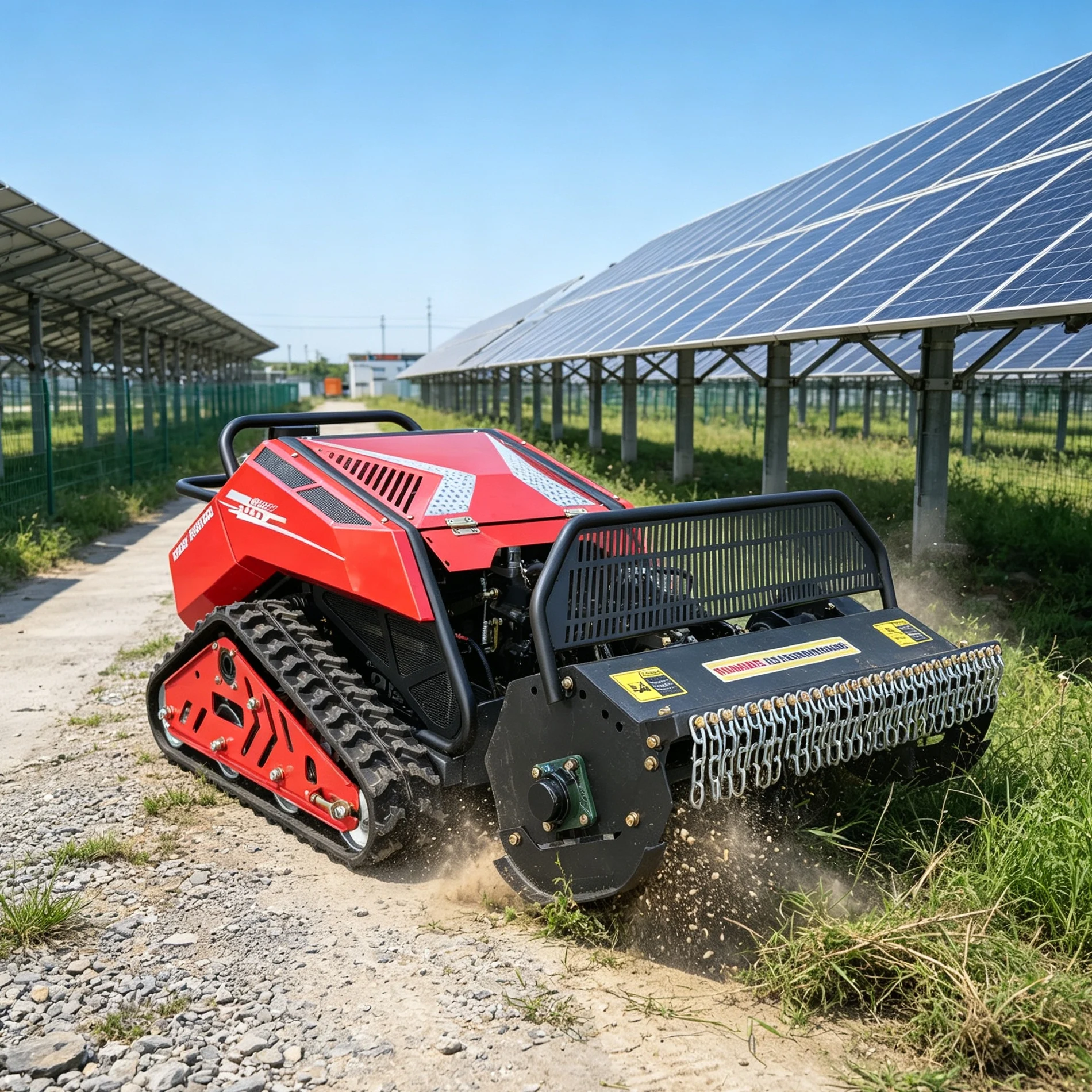 Heavy Duty Tracked Orchard Trencher for Fertilizing Durable Crawler Flail Mower for Vineyard Micro Farm Tractor Lawn Maintenance
