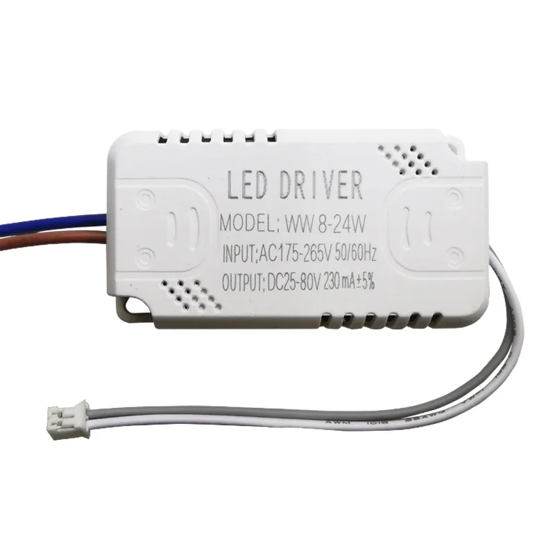

LED Driver 230mA 8-24w 24-40w 40-60w 60-80w 80-120w 100-150w LED Constant Current Driver Power Unit Supply LED Transformer