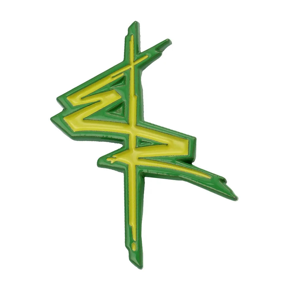 1pc Cyberpunk Logo Metal Pin Gaming Merchandise Player Accessories