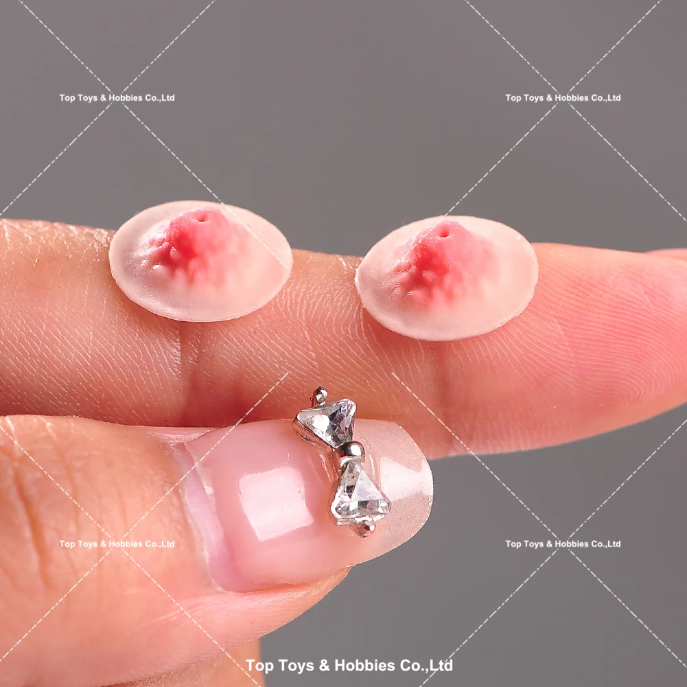 Pegatinas para pezones a escala 1/4, parches para el pecho, área privada de accesorios para el cuerpo femenino, figuras de acción de soldado de 18 ", juguetes para muñecas corporales