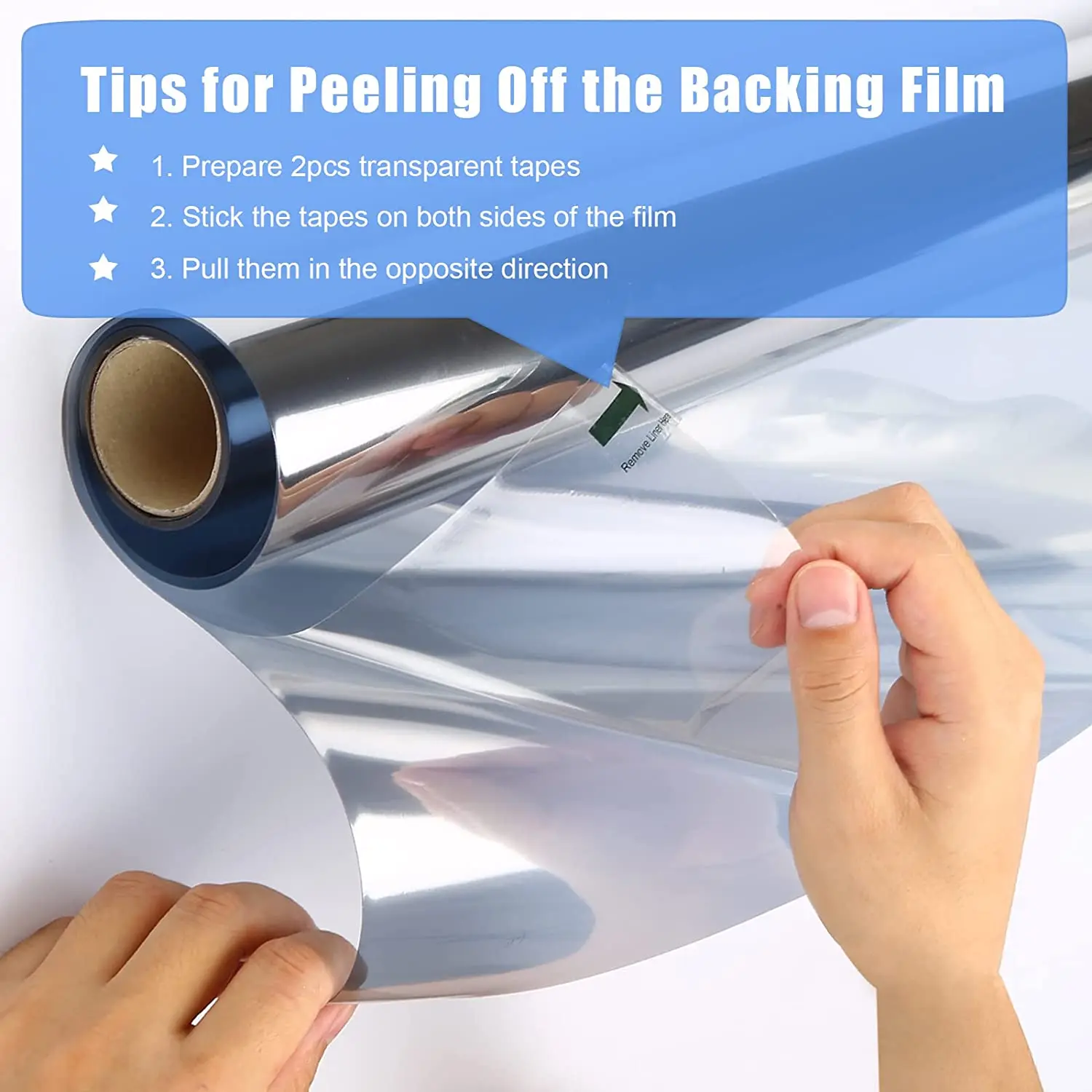 One Way Mirror Reflective Window Film Stained Glass Vinyl Self Adhesive Solar Film for Home Building Heat Control Window Sticker