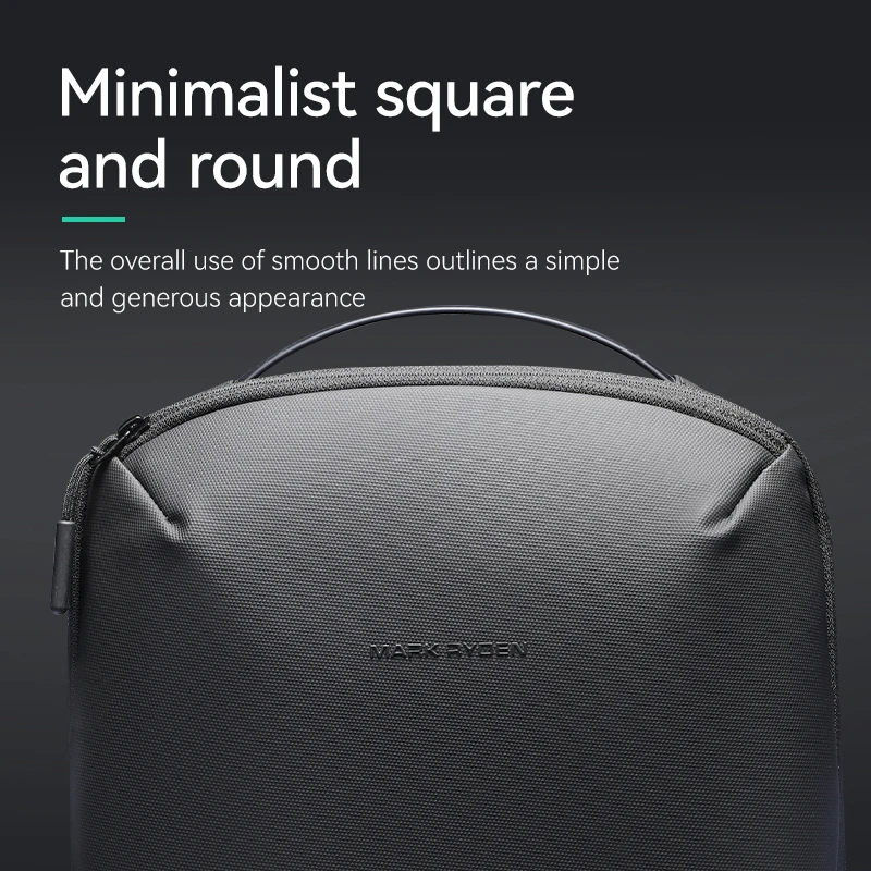 حقيبة ظهر MARK RYDEN Business للسفر، حقيبة كمبيوتر بسيطة مقاومة للماء