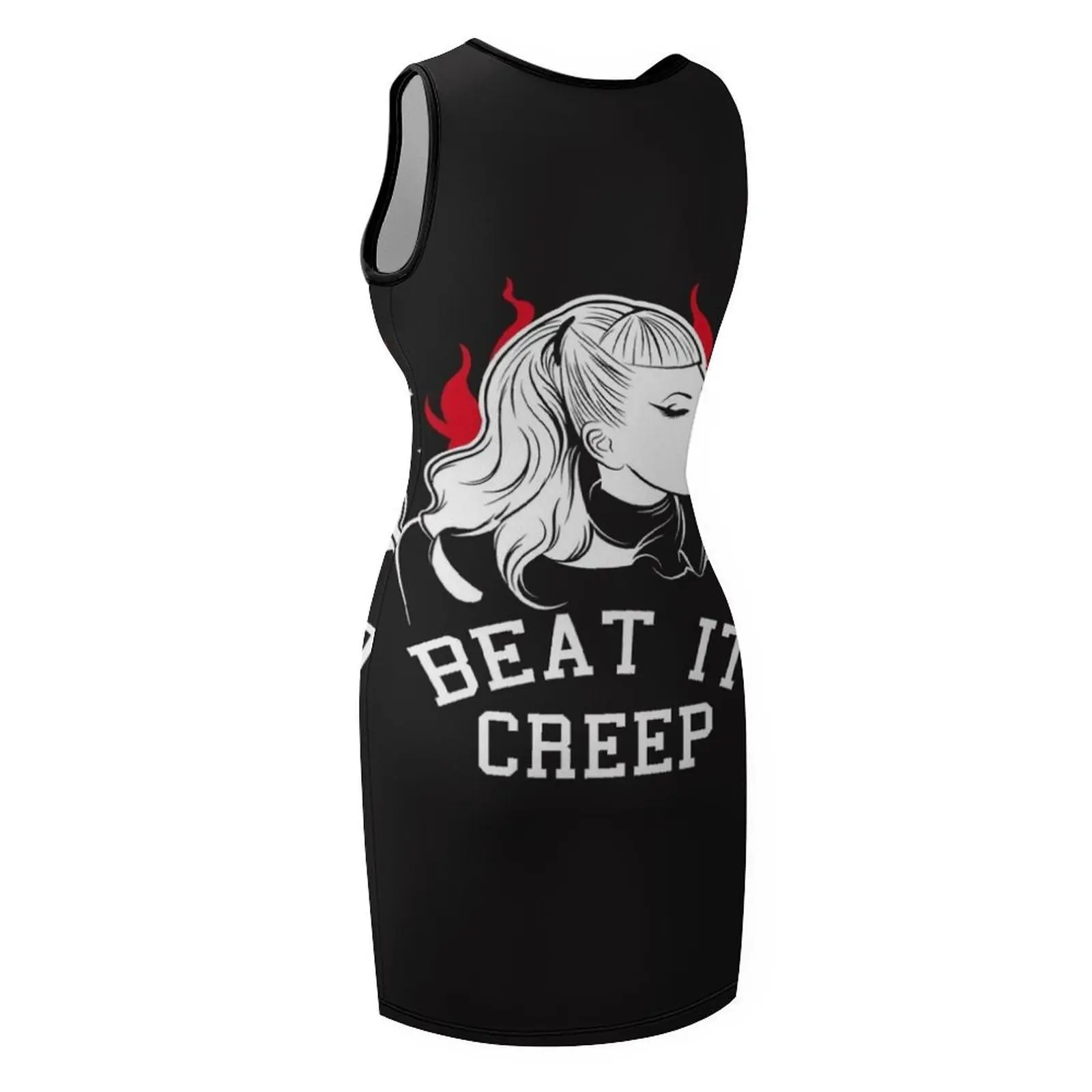 เสื้อยืดแขนกุด Beat It Creep Cry Baby สำหรับทุกเพศ ชุดเดรสลำลอง ชุดพิธีการ ชุดราตรีสำหรับผู้หญิง ชุดสำหรับงานพิเศษ