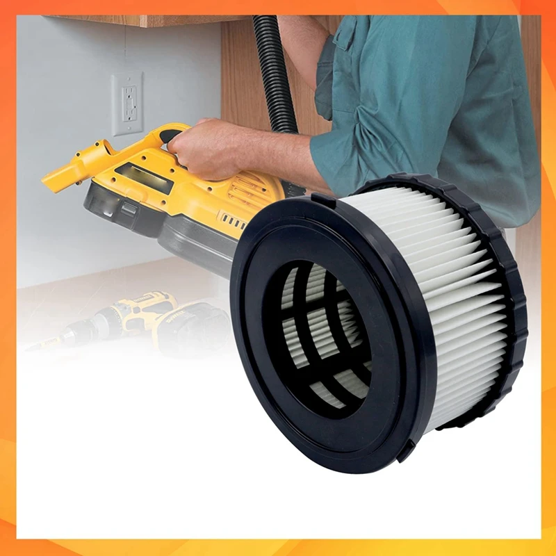 HEPA Filter Replacement Accessories For Dewalt DC5151H DC515 DCV517 Dry And Wet Air Filtration