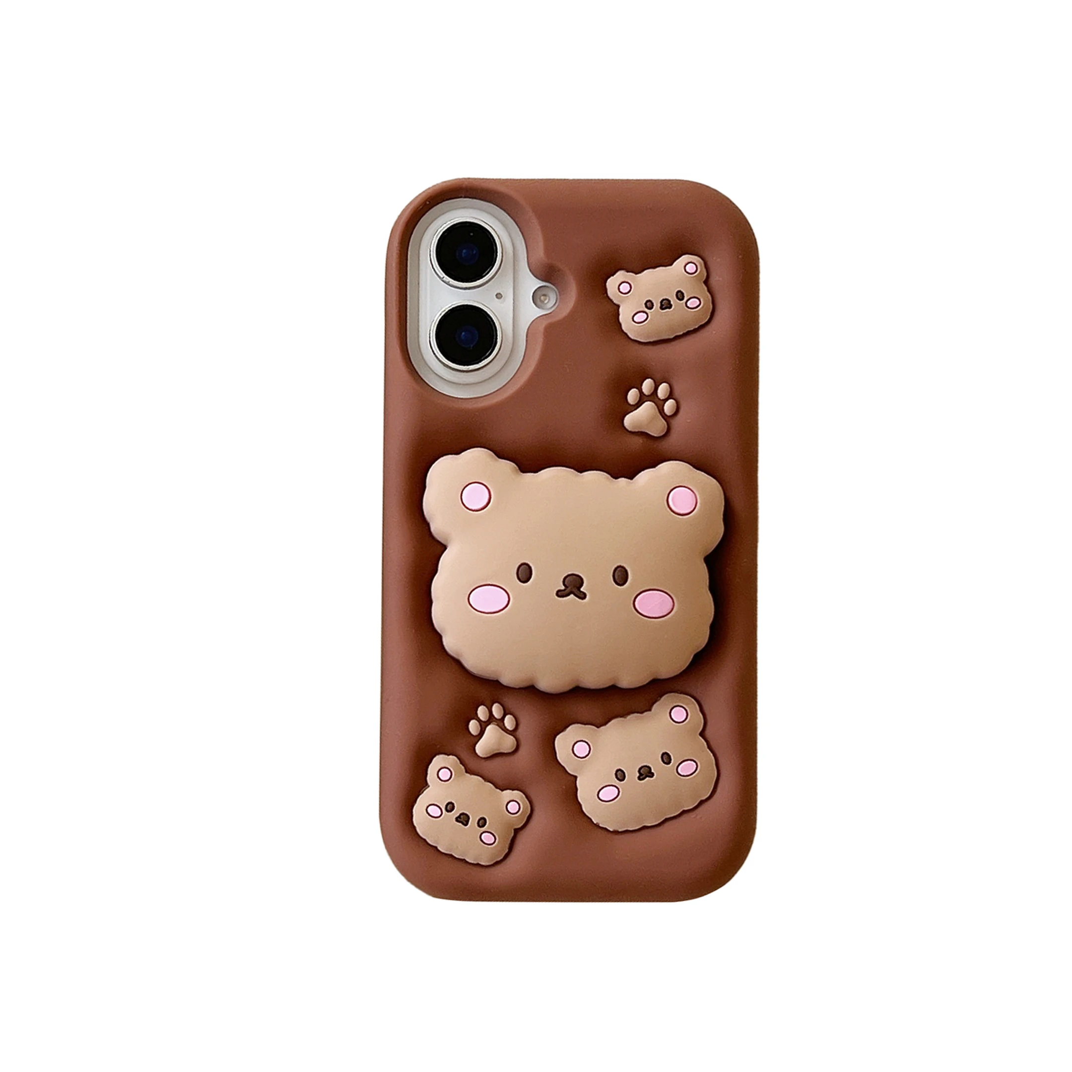 

for Samsung Galaxy S25 S24 S23 Ultra A56 A36 A16 A55 3D cute animal cartoon soft silicone phone case protective cover shockproof