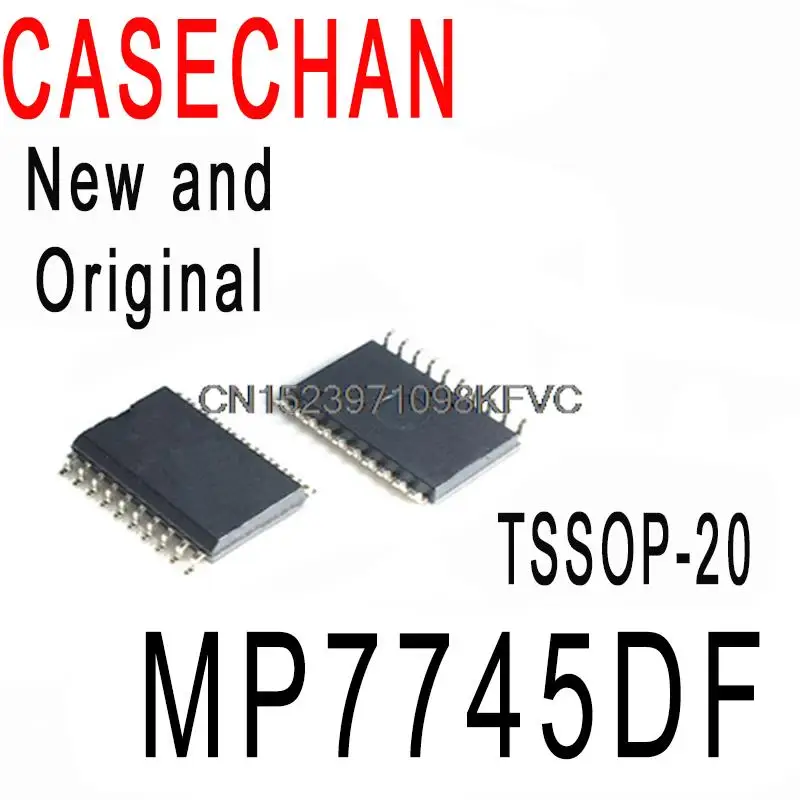 2PCS New and Original -LF-Z MP7745DF TSSOP-20 SMD Two-Channel 20W Audio Class D Amplifier In Stock IC MP7745DF