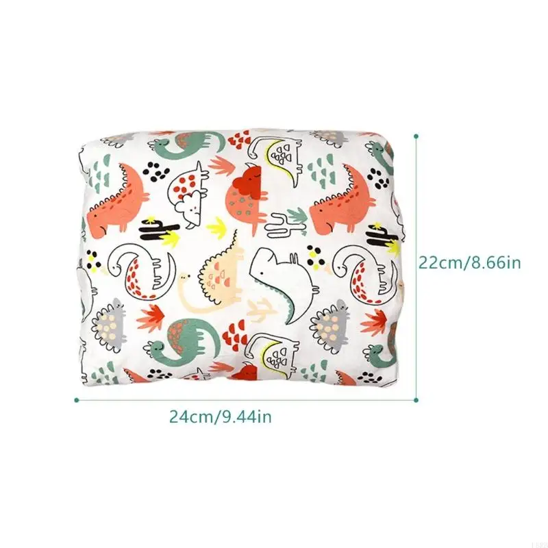 Gối cho bé ăn uống mặt vải cotton thoáng khí pha trộn L8RB