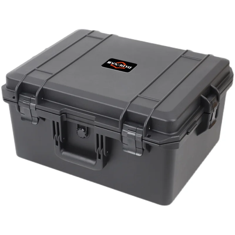 Plastic toolbox, portable large storage box, waterproof and moisture-proof instrument, safety protection box, sponge seal