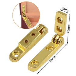 2pcs Jewelry Gift Wine Case Watch Box Wood Lid L 90°Support Spring Hinge Tool Boxes Corner Hardware Bracket Furniture Fittings