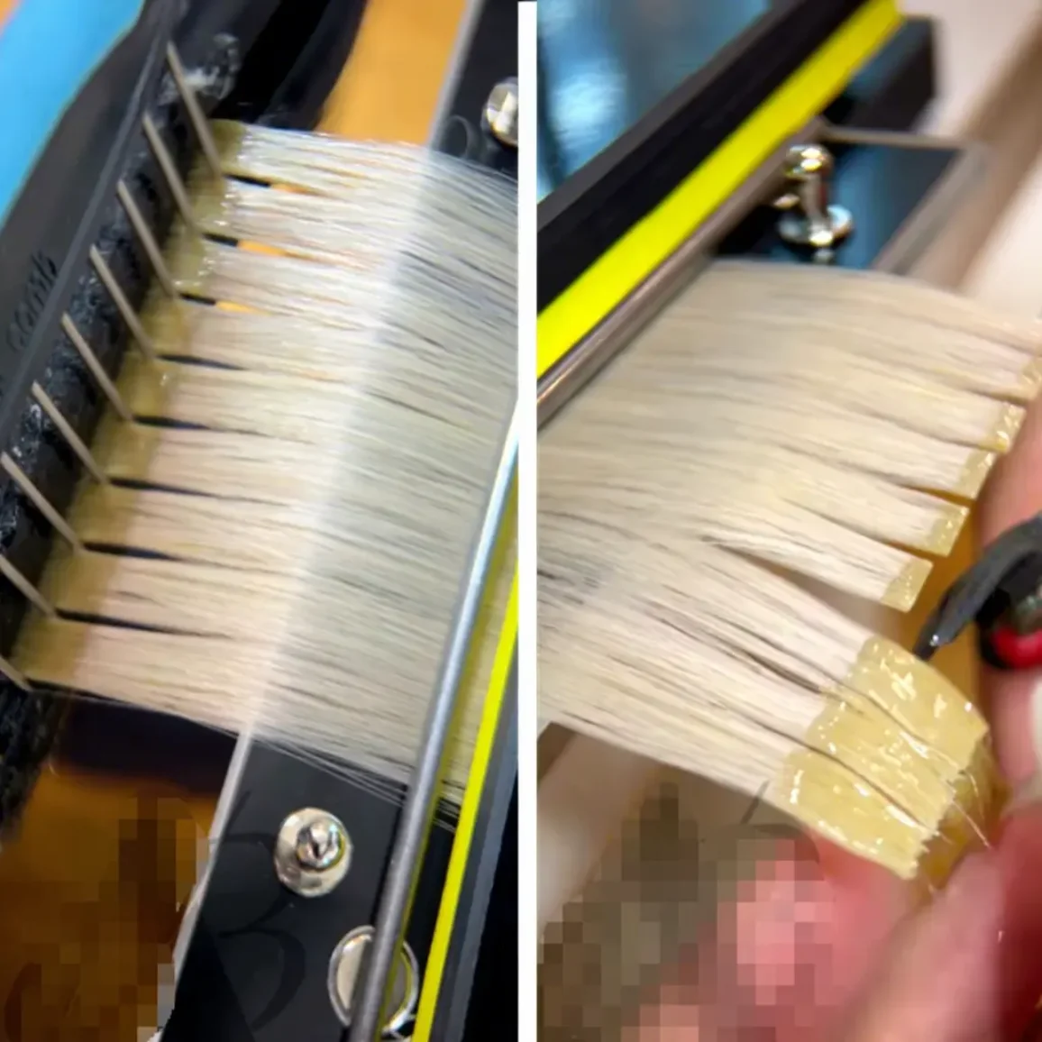Mini Macchina Professionale per la Produzione di Extension per Capelli con Piastra in Cheratina, Kit di Strumenti per Extension K-Tip, Macchina K-Tip