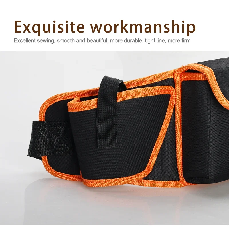 Multi-functional Electrician Tools Bag Waist Pouch Belt Storage Holder Organizer Garden Tool Kits Waist Packs Oxford Cloth