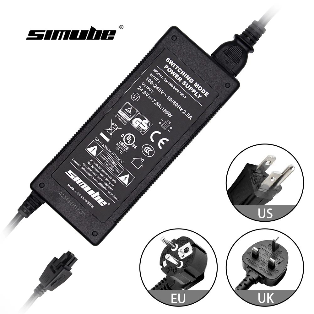 Ac/dc Adapter Power Supply For Fanatec Boost Kit 180 (8nm),compatibility Csl Dd And Gran Turismo Dd Pro