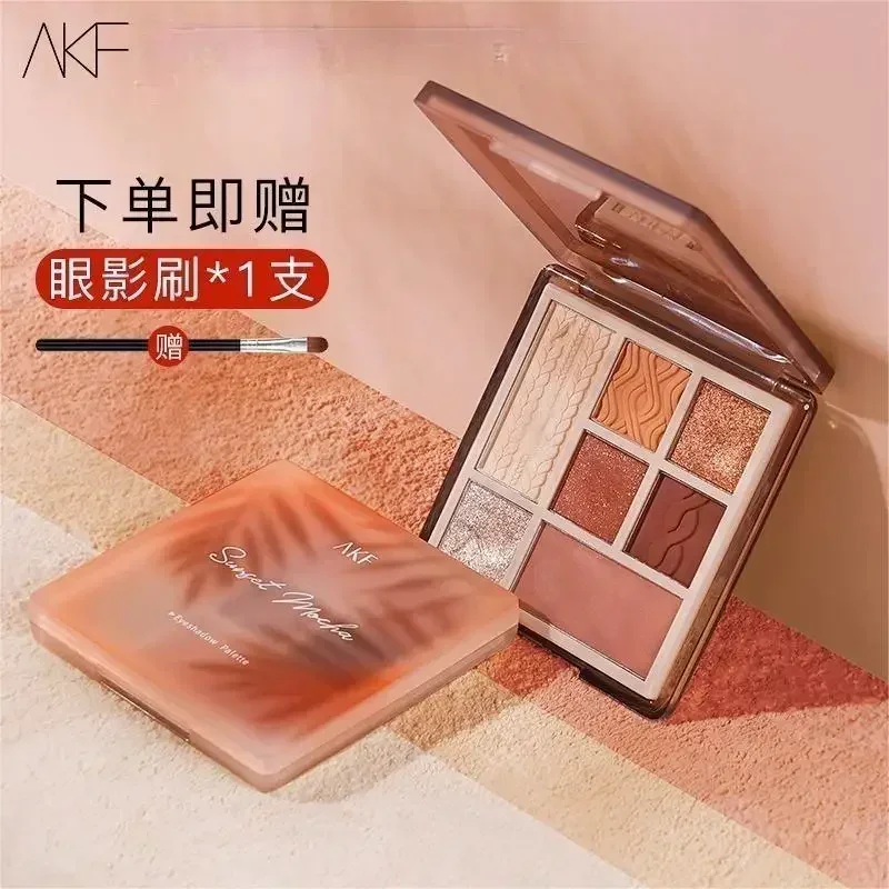 

AKF Eyeshadow Palette Female Pretty Makeup Matte Pearlscen Waterproof Long-Lasting Higher Quality Rare Beauty Cosmetic Wholesale