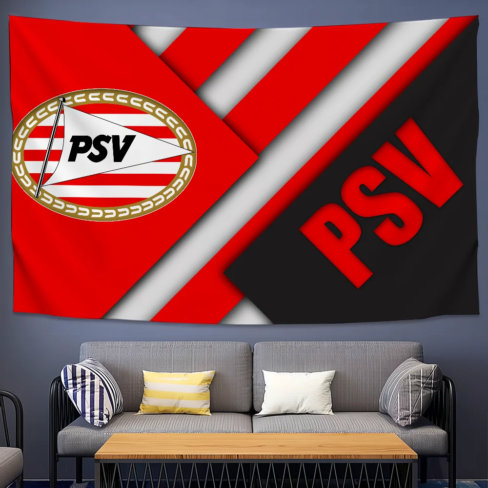 نادي كرة القدم P-PSV علم ايندهوفن للنزهة والحفلات الفنية المعلقة لتزيين المنزل لافتة حفلات التخييم في الهواء الطلق