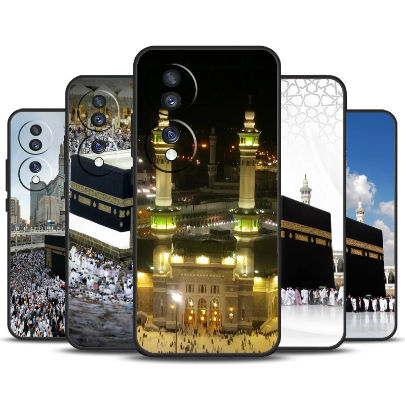 Holy Mosque Makkah Phone Case For Honor 90 Lite 70 50 Magic 5 6 Pro X6 X7 X8 X9 X6a X7a X8a X9a X9b X8b Cover