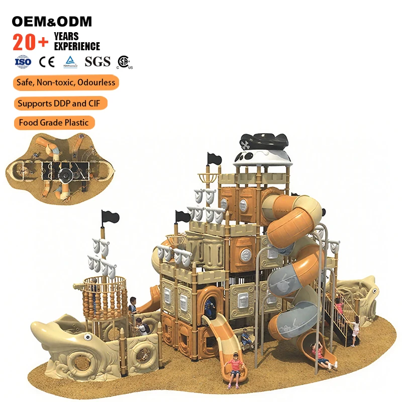 2026 Modular Plastic Design For Easy Assembly And Relocation Activity Adventure Center For Park And Kindergarten