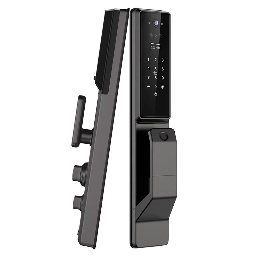2022 Smart Face Recognition Anti-theft Door Lock Home Intelligent Fingerprint Password Lock Version Face Intelligent Lock