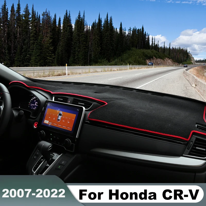 For Honda CR-V CRV CR V 2017-2019 2020 2021 2022 Car Dashboard Cover Dash Mat Sun Shade Instrument Desk Non-slip Pad Accessories