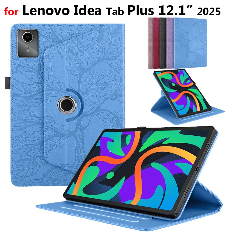 

Чехол для Lenovo Idea Tab Plus 2025 12,1 дюйма TB-365FC K12 12,1 Idea Tab Pro 12,7 Xiaoxin Pad Pro 12,7 дюйма, мягкий кожаный чехол