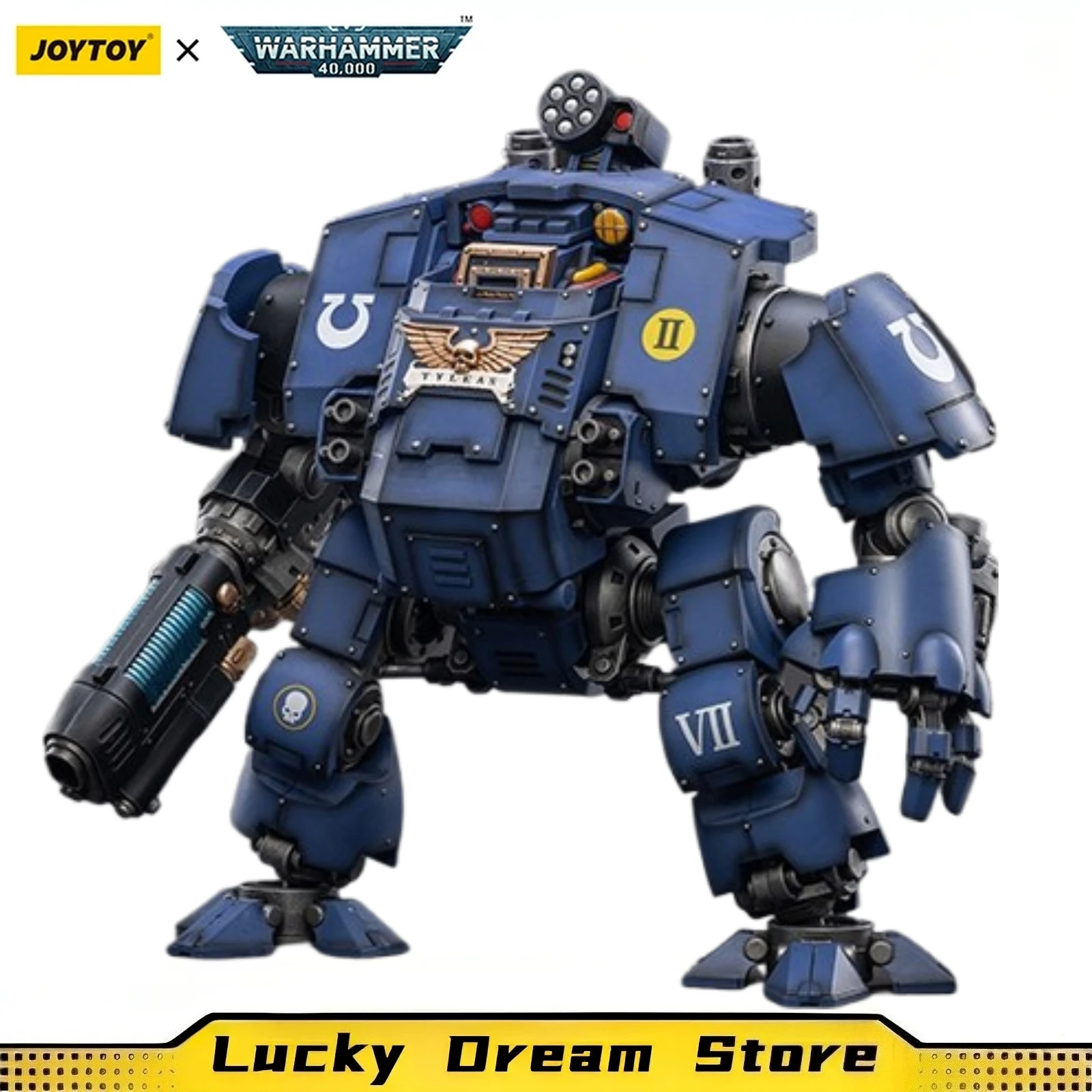 

【JOYTOY】1/18 Action Figure Warhammer 40K UItramarines Redemptor Dreadnought Brother Dreadnought Tyleas Toy
