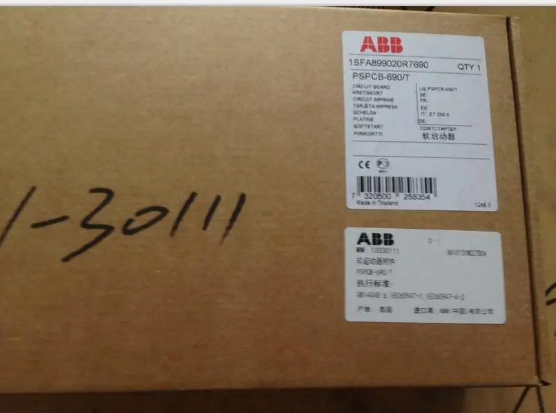

Original ABB Soft Starter Accessory High-voltage Board PSPCB-690/T