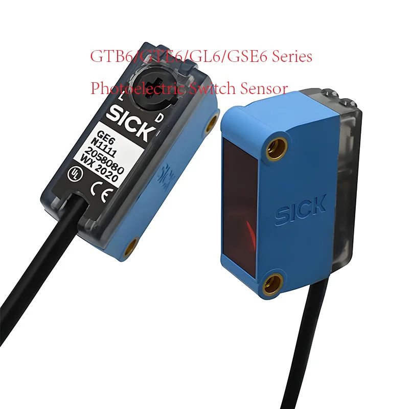 1pcs 100% Original SICK GTB6-N1211 GTB6-N1212 GTB6-P1211 GTB6-P1212 GTE6-N1211 GTE6-N1212 GTE6-P1211 Photoelectric Switch Sensor