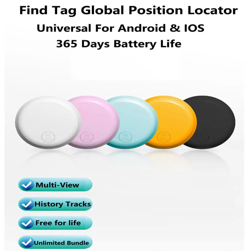 Smart Finder Find Tag Global Position Locator For Android & IOS Work Smart Tag History Tracks and Multi-View Unlimited Distance