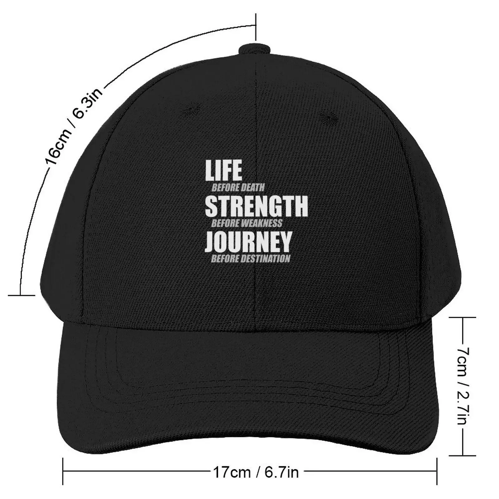 Stormlight Archive - Life before Death, Strength before Weakness, Journey before Destination Baseball Cap