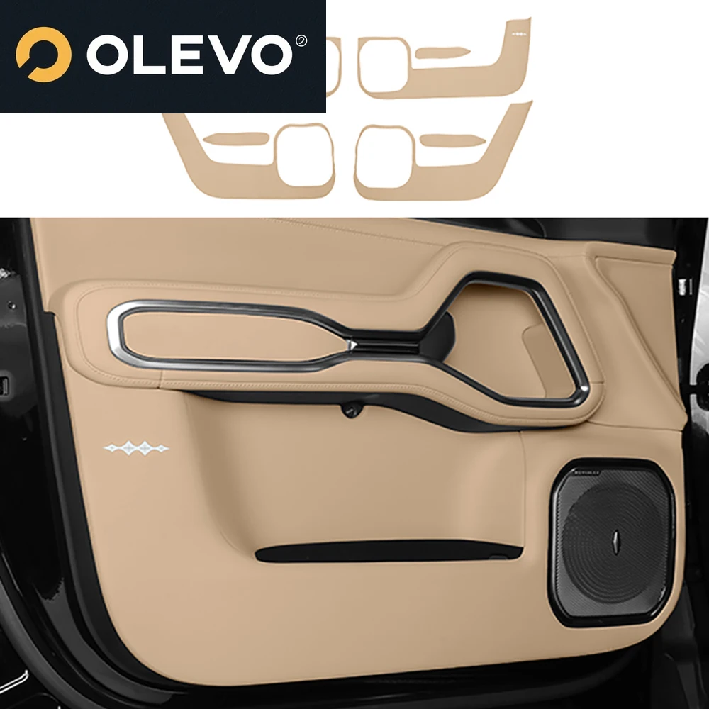 

Для BYD Formula Leopard 8, устойчивая к царапинам кожаная защитная наклейка для автомобиля, наклейка для украшения интерьера двери, аксессуары для стайлинга