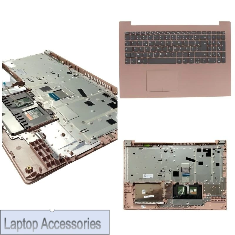 FR French Keyboard Coral Red Upper Case Palmrest Shell Cover For Lenovo ideapad 330 15 AST IKB IGM 5CB0R59290