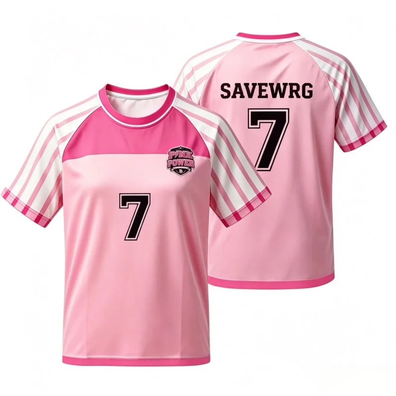 2026 Sommer Herren Damen DMD Sport Day Thailand Pink Power Sports Jersey Nr. 191 Keng T-Shirt Atmungsaktive Oberteile Familien-Kinder-T-Shirts – Detail 11