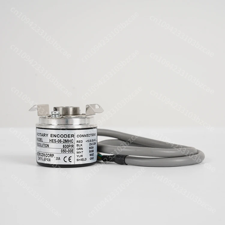 

Photoelectric Encoder HES Series HES-06-2MHC 38MM Dia 8MM Half Hollow Shaft Incremental Rotary Encoder