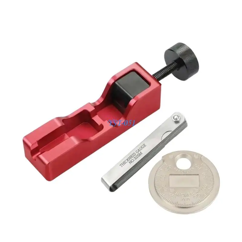 

E15A Universal Vehicle Electrode Spacing Device Having Steel Measuring Blade For Precise Measurement