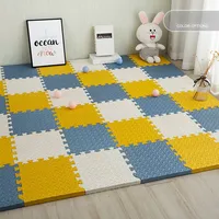 Baby EVA Foam Game Puzzle Mat Soft Non-slip Sports Fitness Mat Interlocking Sports Floor Tiles Children's Room Activity Mat