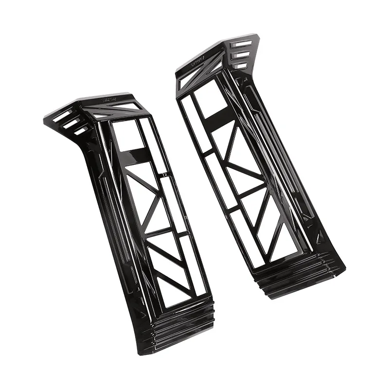 

For Chery Jaecoo 6 J6 ICAR 03 2024-2025 ABS Black Car Rear Fog Light Cover Tail Lamp Frame Trim Cover Car Accessories