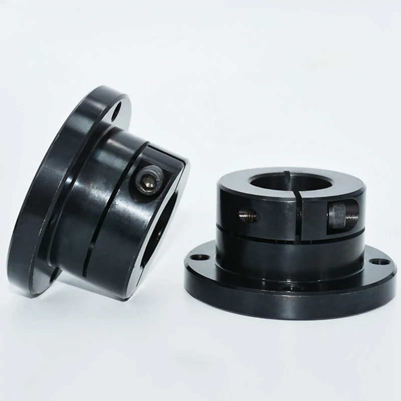 Round Flanged Mount Type Cast With Slit Shaft Supports Linear Motion Automation Components Dia 8