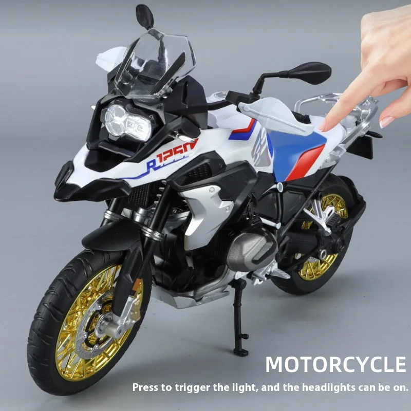1:9 BMW R1250 GS ダイキャストモデル サウンドライト付き