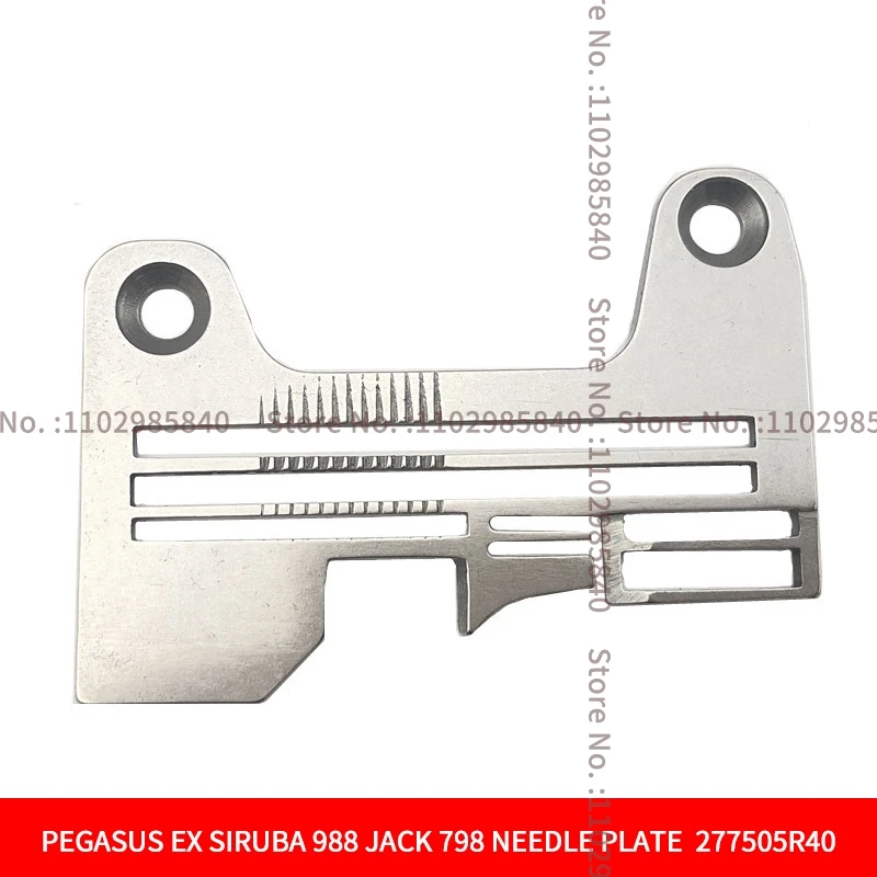 PEGASUS EX SIRUBA 988 JACK 798 Needle Plate 4 Threads Throte Plate 277505R40 EX5214 MX5214 Industrial Sewing Machine Parts