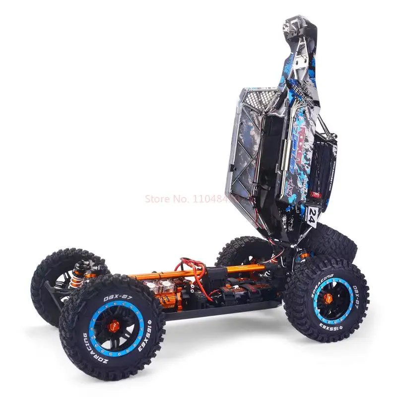 ZD Racing DBX-07 borstelloze RC auto 1/7 schaal 4WD elektrische terreinwagen woestijnwagen met mechanische rem afstandsbediening speelgoed