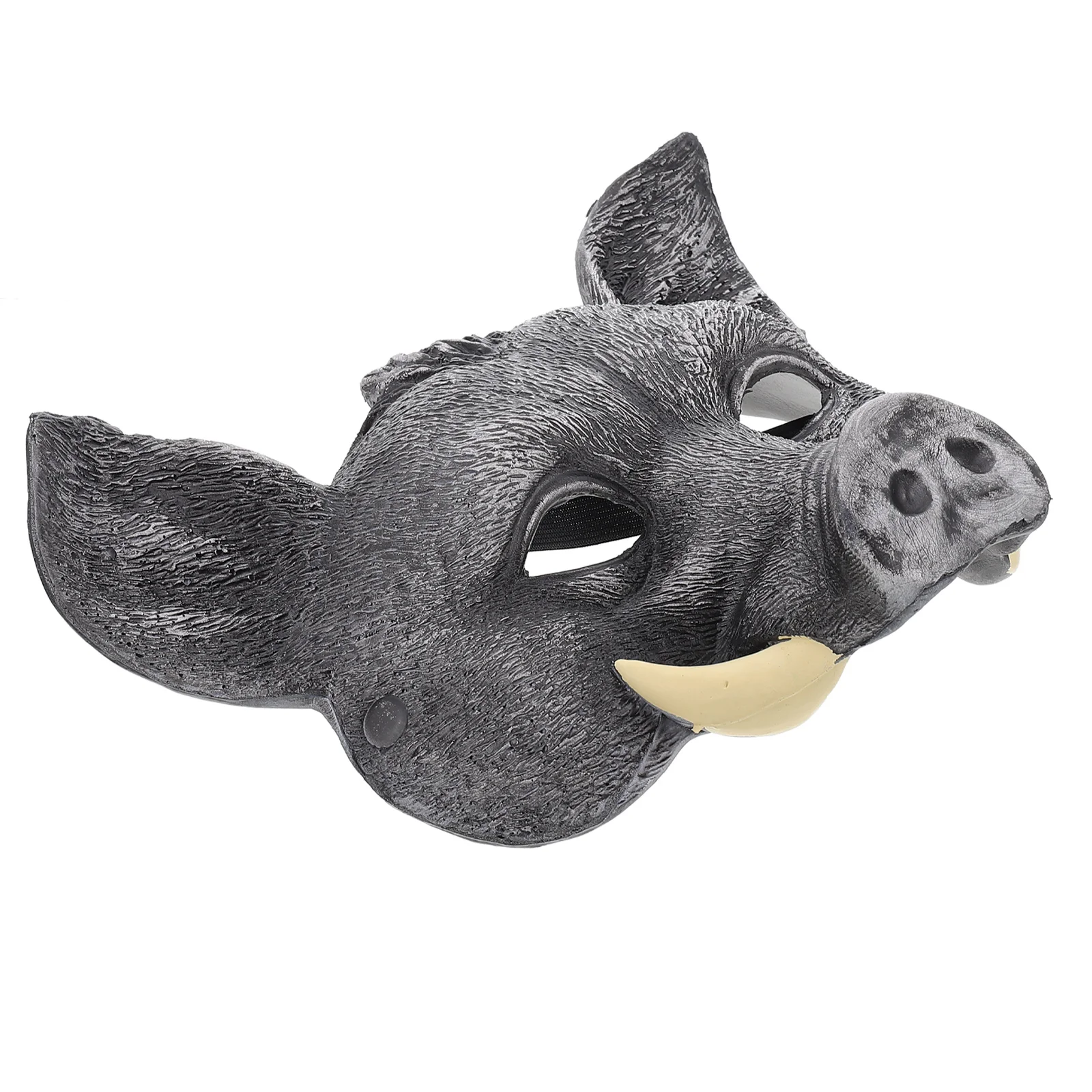 Skull Mask Boar Halloween Masks Animal for Party Masquerade Black Animals Lovely PU Miss