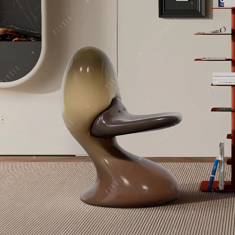 Don't have duck force stool plastic art low stool designer creative living room decorative side stool