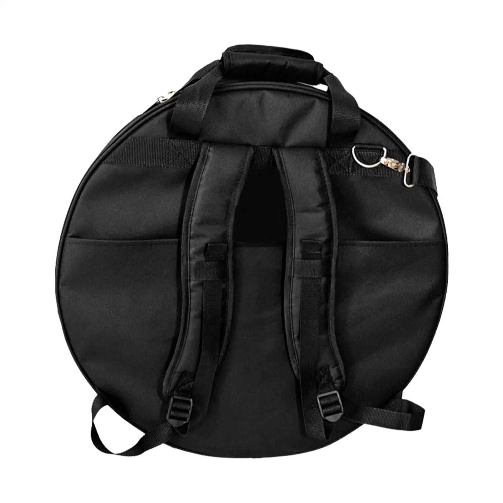 20.87'' Cymbal Storage Bag Backpack Cymbal Gig Bag Removable Dividers for Travel Rehearsals Show Performance Practice