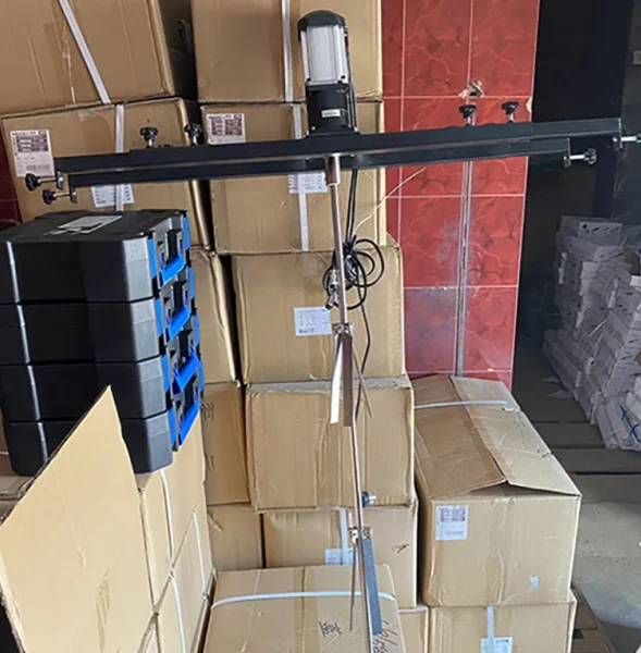 1000L Plastic High Quality Ink Mixer Electromechanical Roller Vertical Vibration Dispersion Machine for Ink Mixing