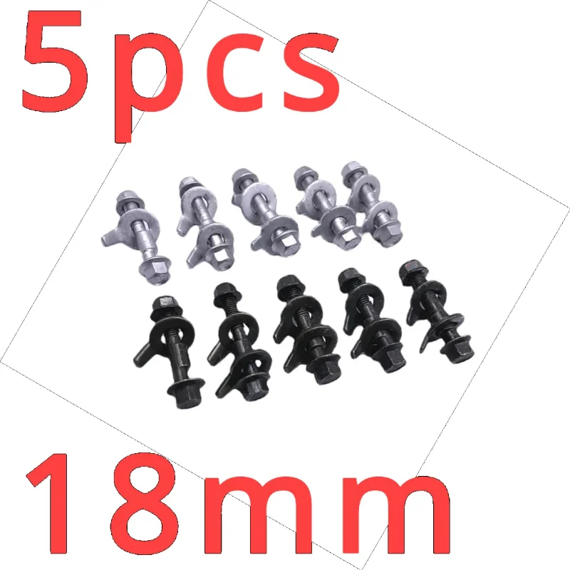 

5pcs Four wheel alignment Camber bolt 10.9 -12.9 eccentric screw green mm Car repair parts car tools 10-18mm