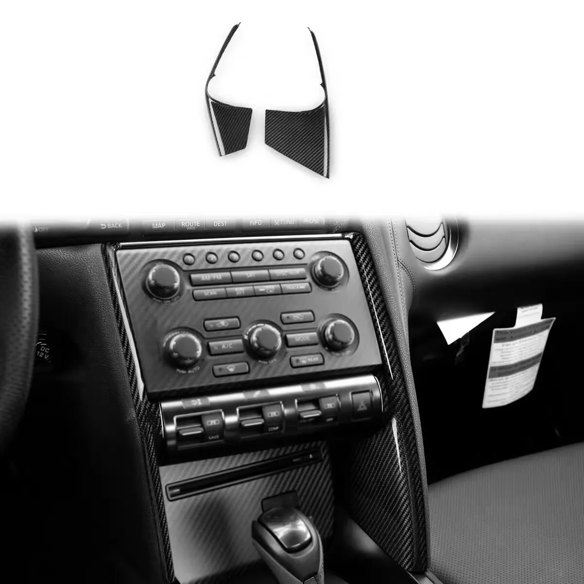 High Quality GTR35 Car Interior Suitable for Nissan GTR35 R35 Carbon Fiber Interior