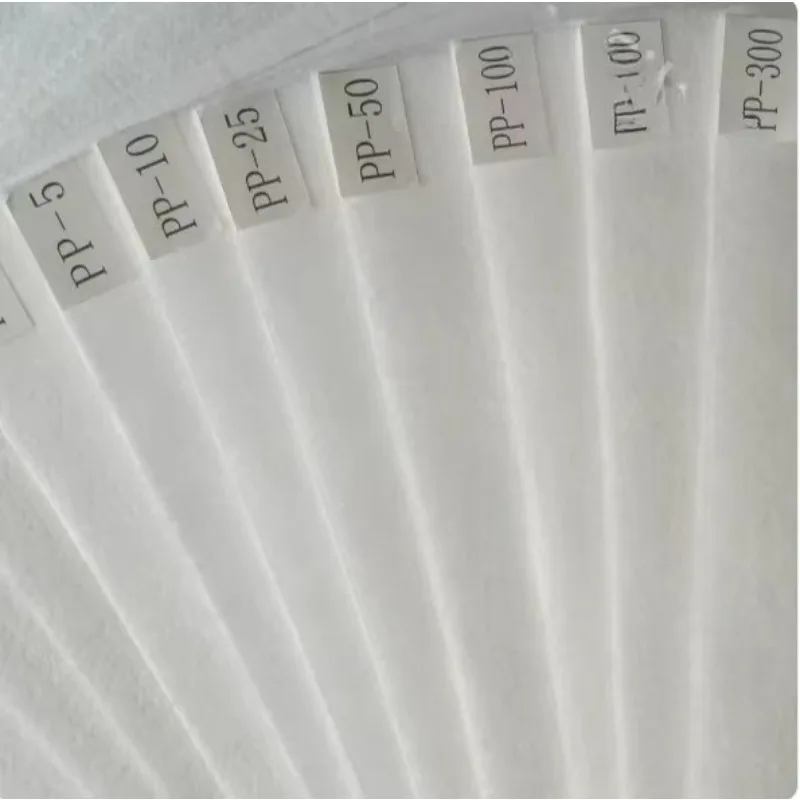 PP/PE/PTFE Needle Felt Nonwoven Filter Cloth Liquid Filter Cloth Micron Level Accuracy